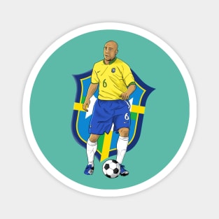 brasile roberto carlos Magnet